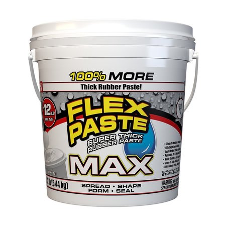 Flex Seal Flex Paste White Max 12 Lb PFSMAXWHT01